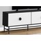 Monarch Specialties Tv Stand, 60 Inch, Console, Storage Cabinet, Living Room, Bedroom, Black And White Laminate I 2732 - alternate 2